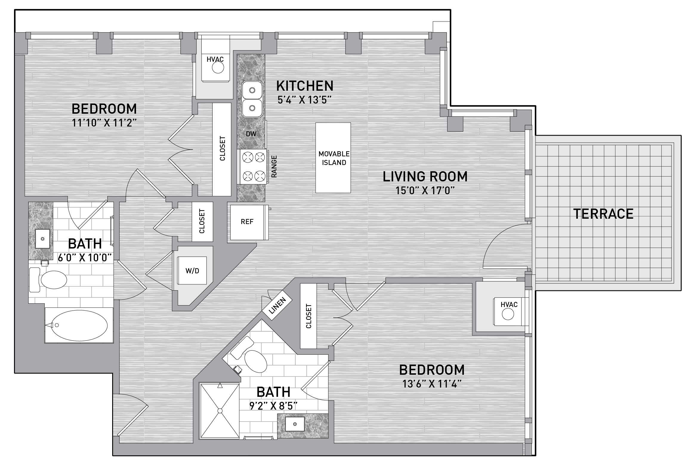 floorplan image of unit id 0233