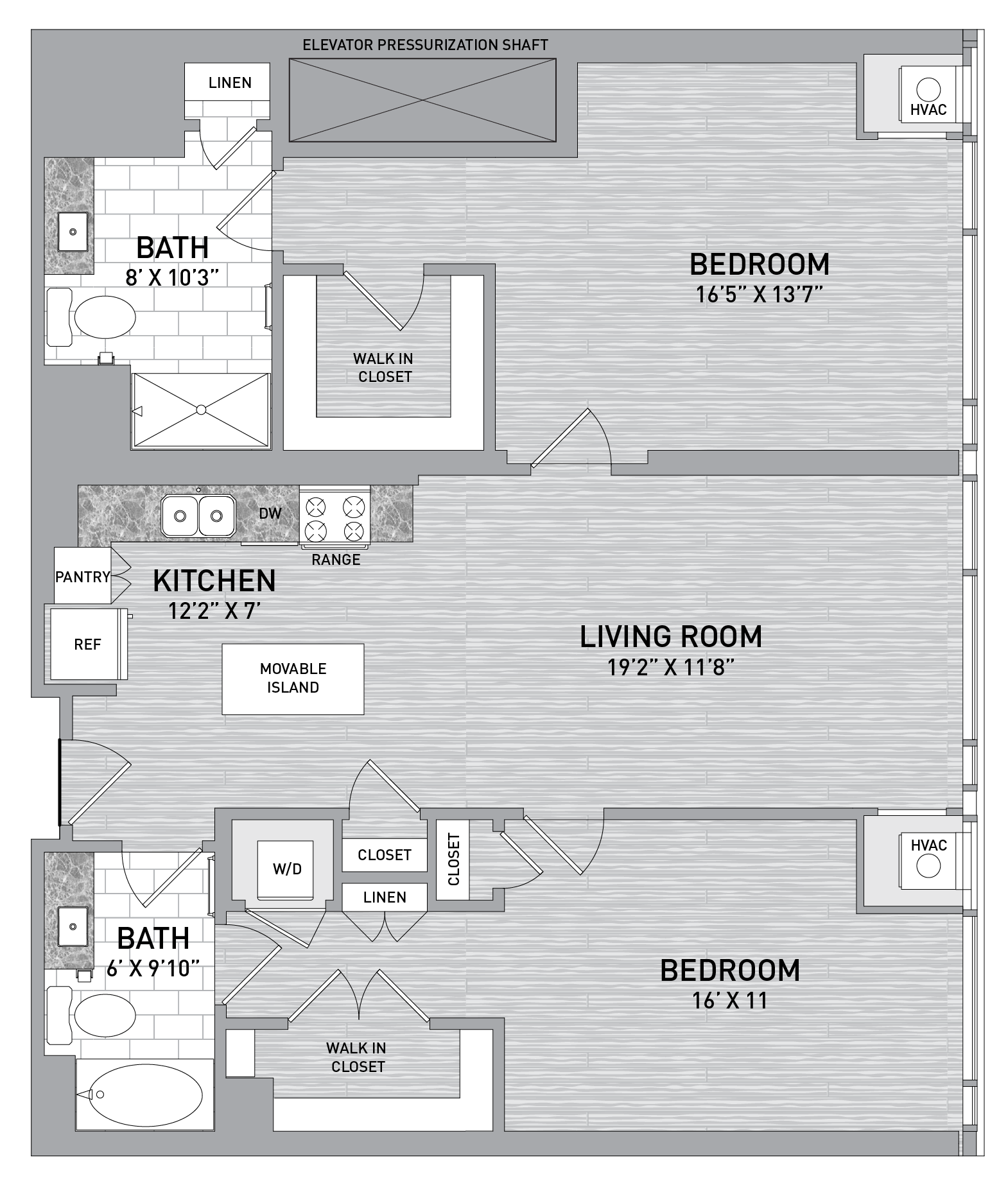 floorplan image of unit id 0905