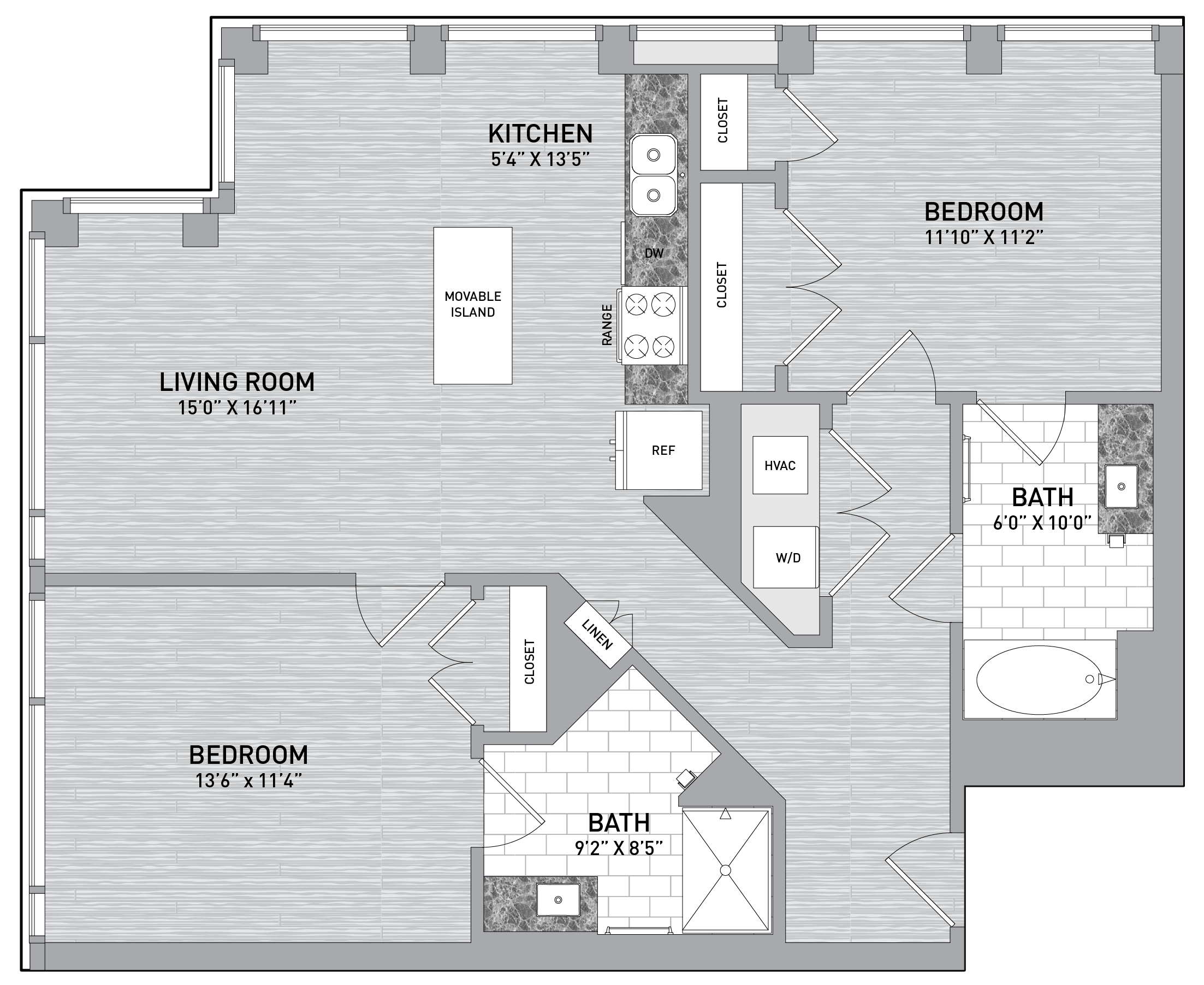 floorplan image of unit id 1028