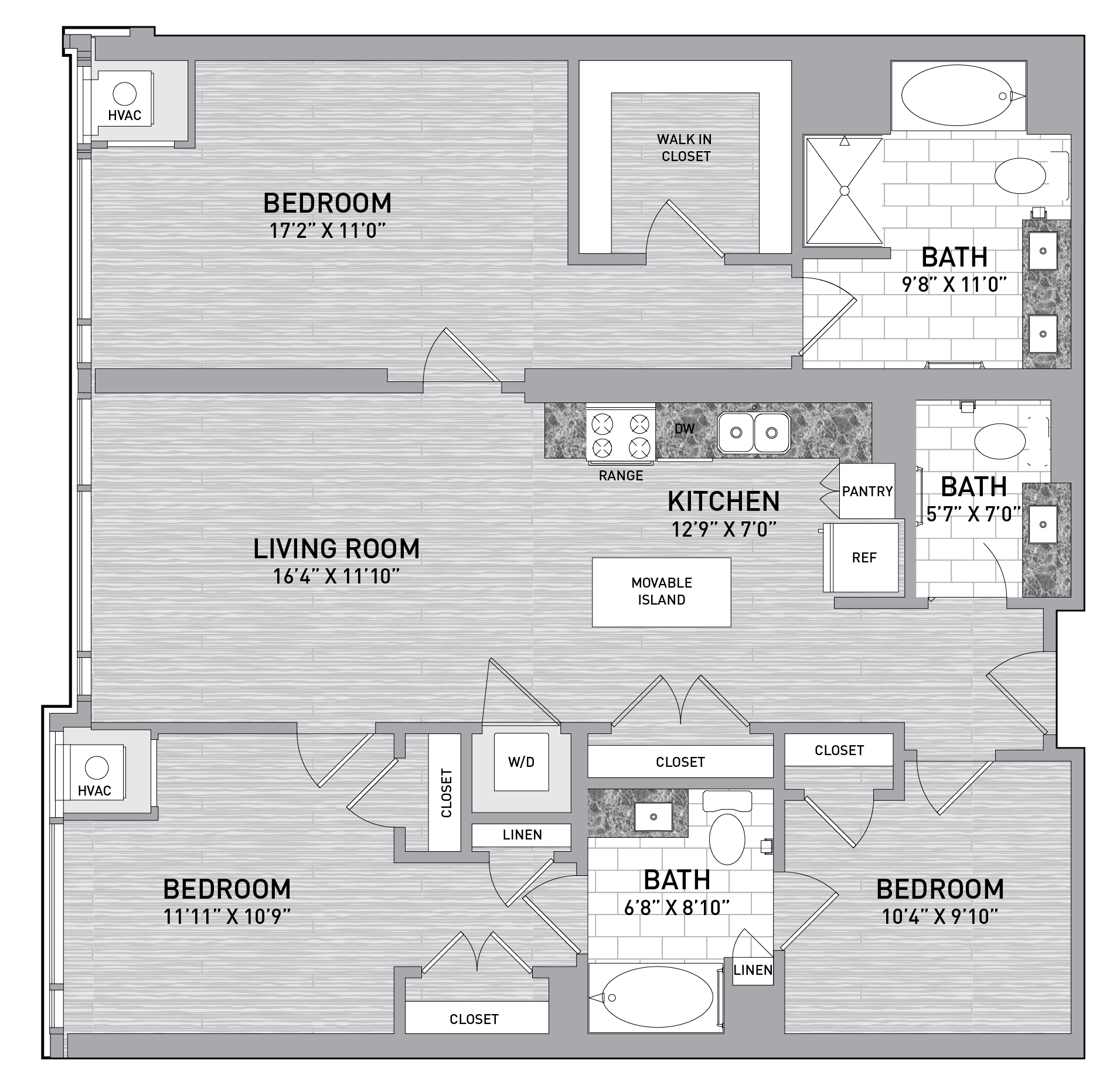 floorplan image of unit id 0610