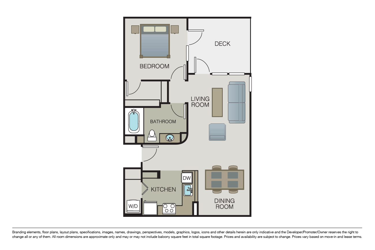 The Kerouac floor plan