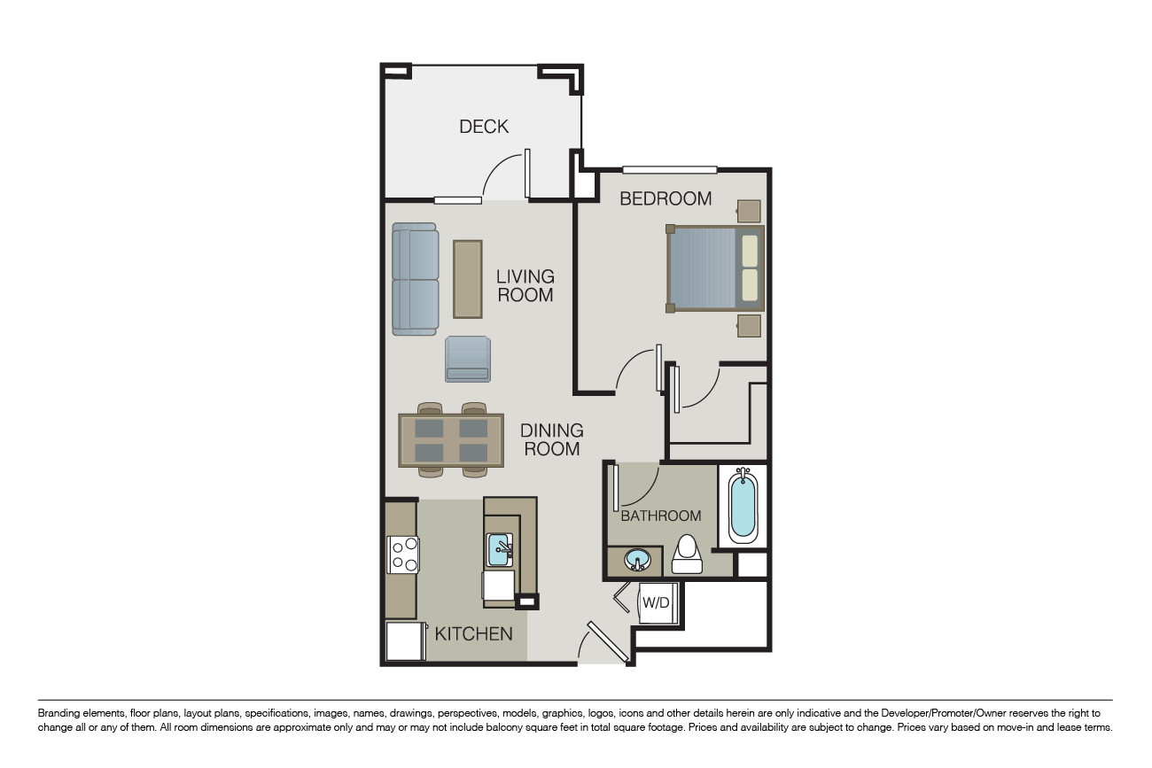 The Wells floor plan