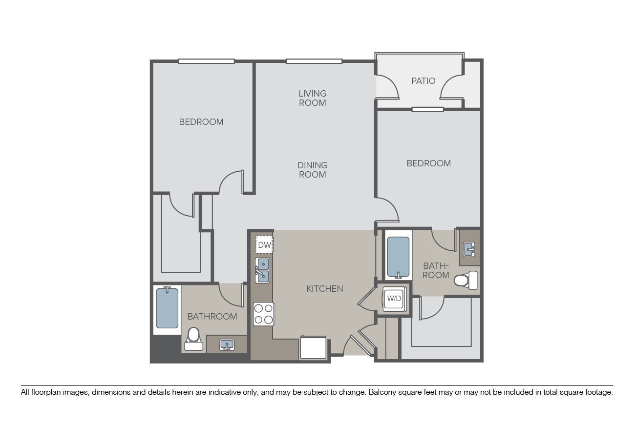 Legend floor plan