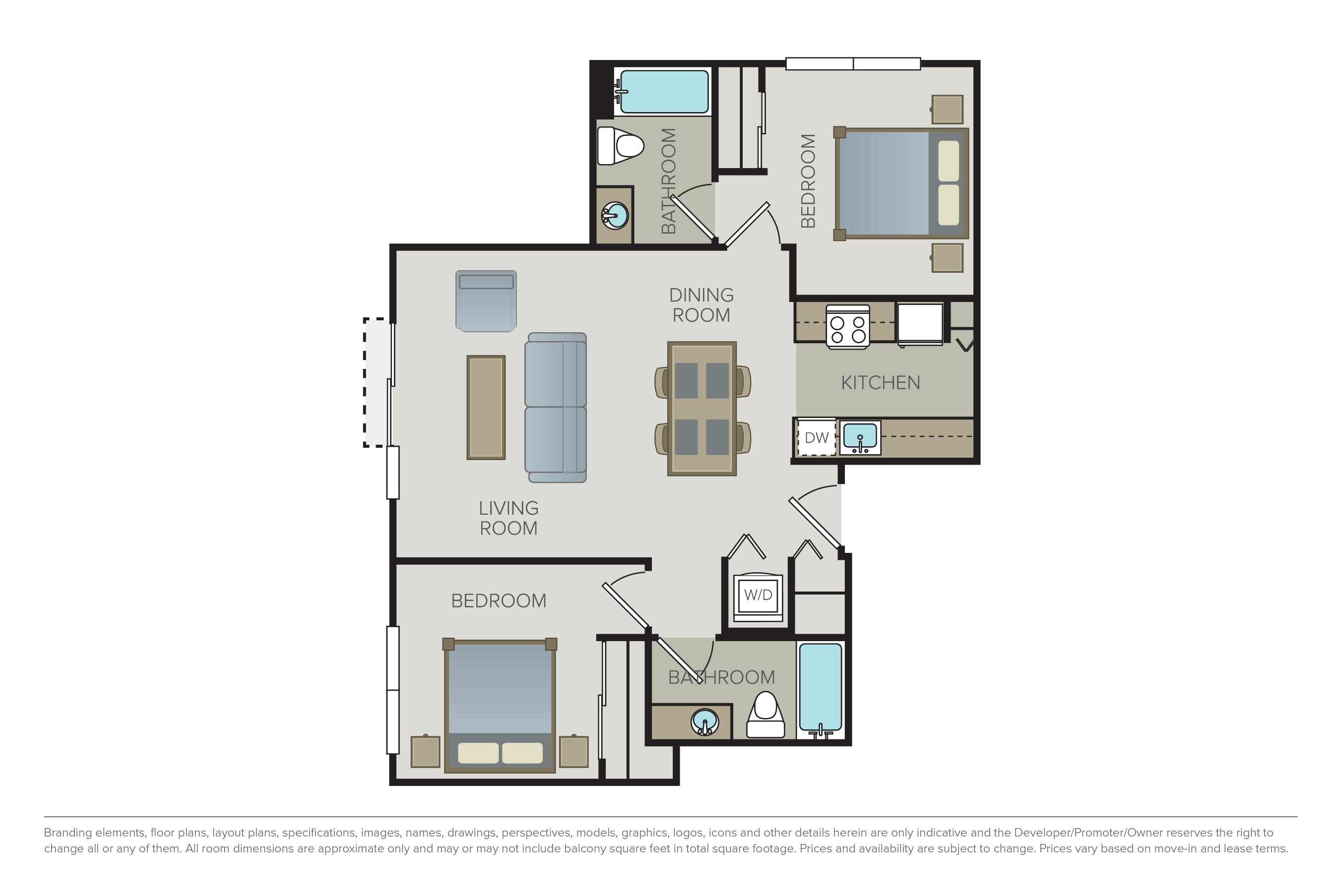 International floor plan