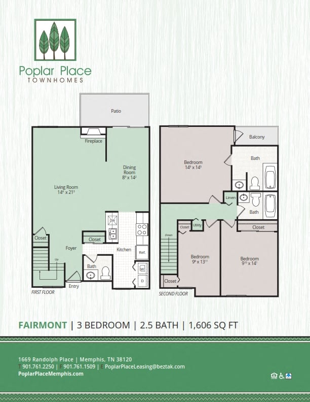 Fairmont floor plan