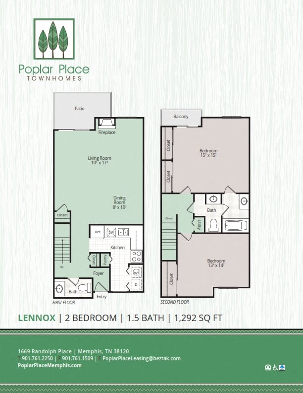 Lennox floor plan