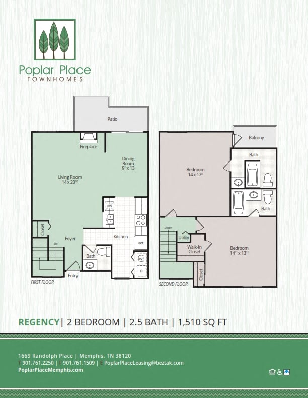 Regency floor plan
