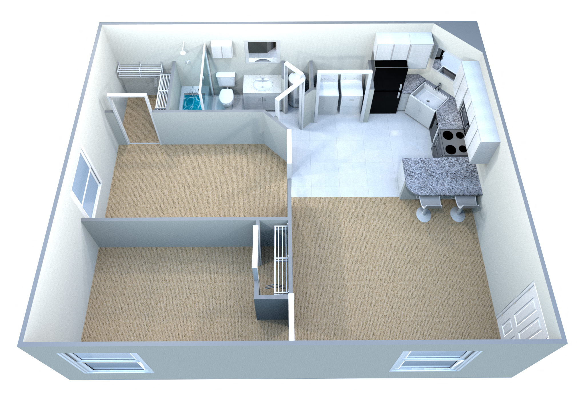 Suite A Floorplan