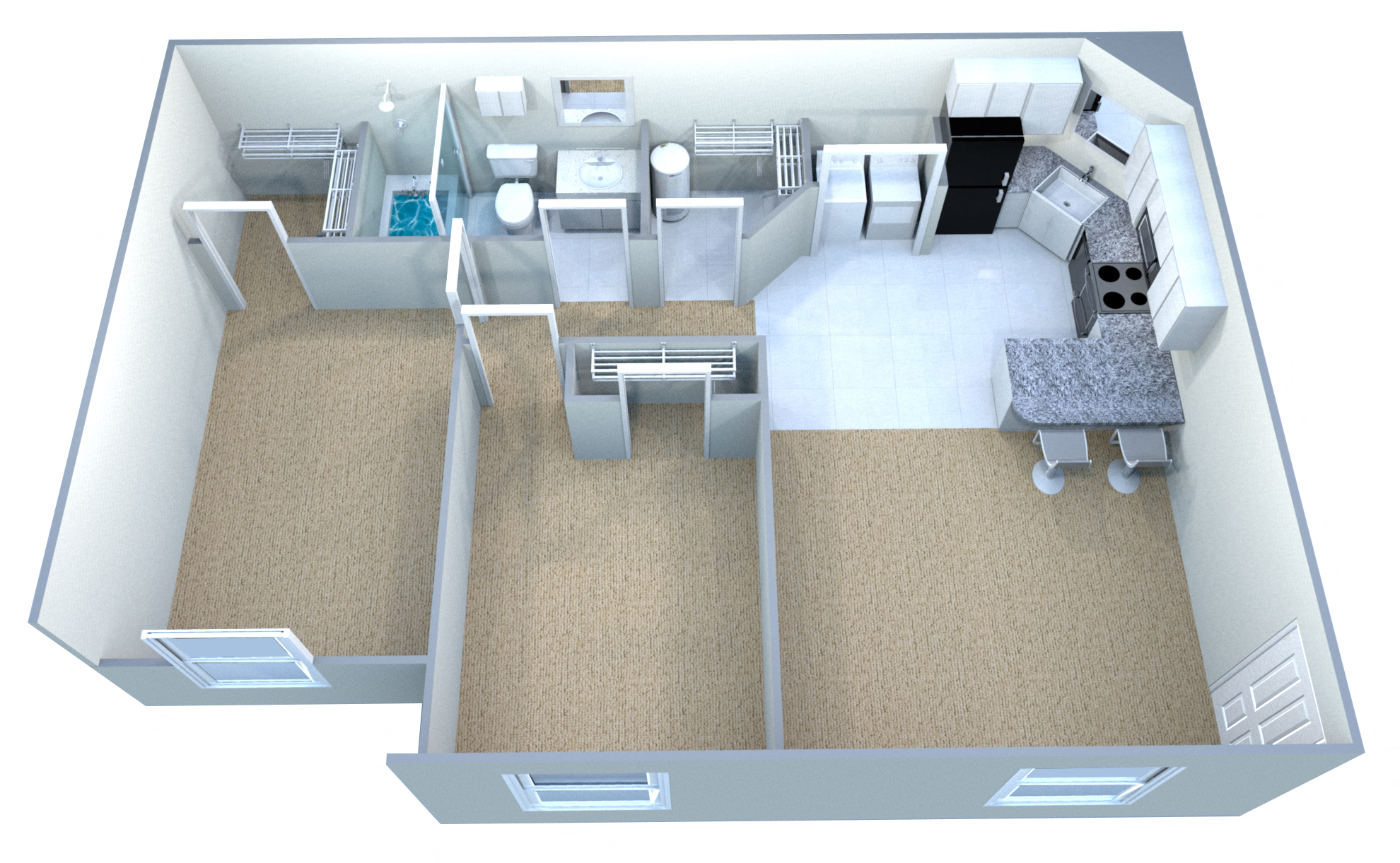 Suite A Floorplan