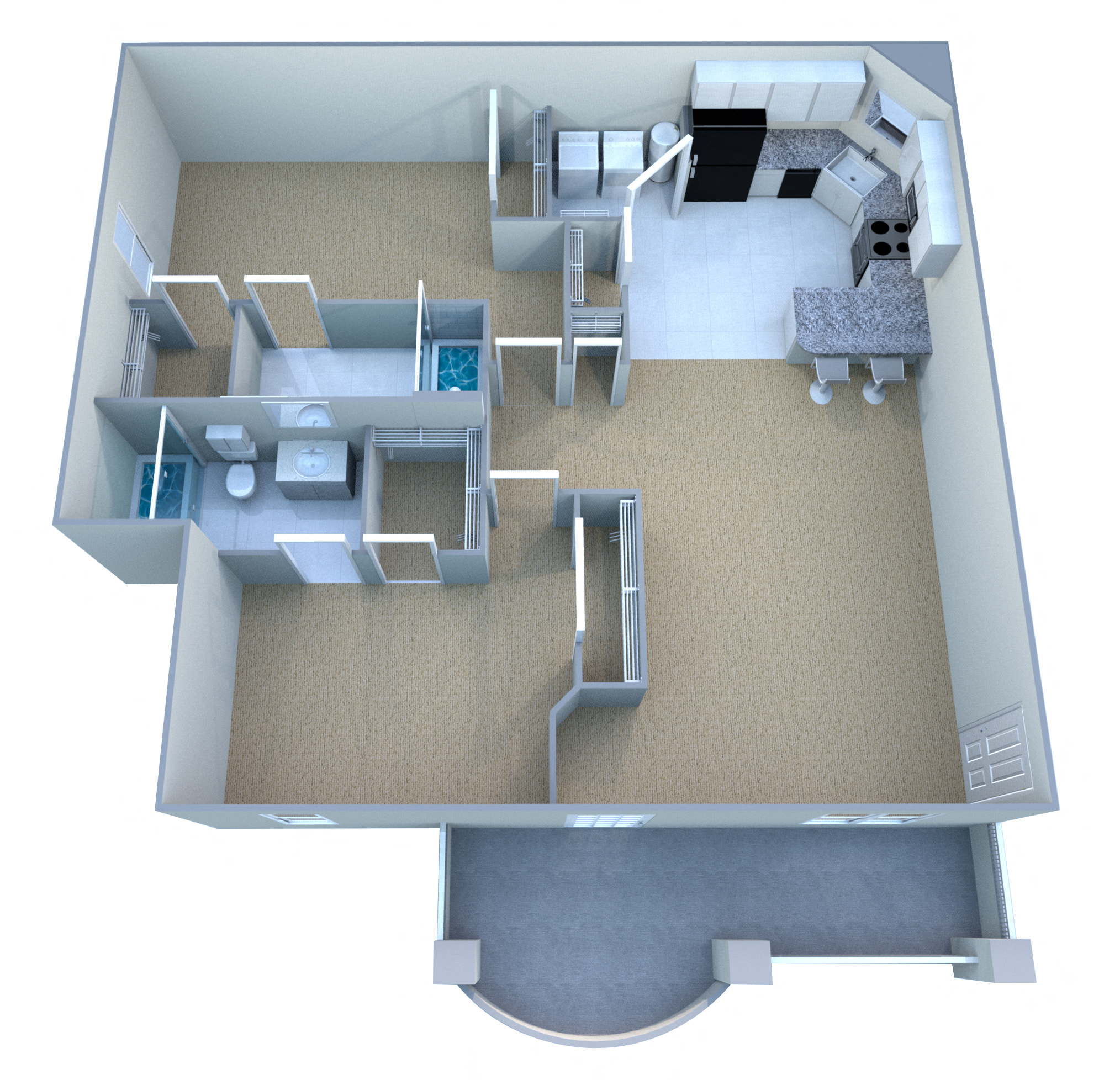 Suite A Floorplan