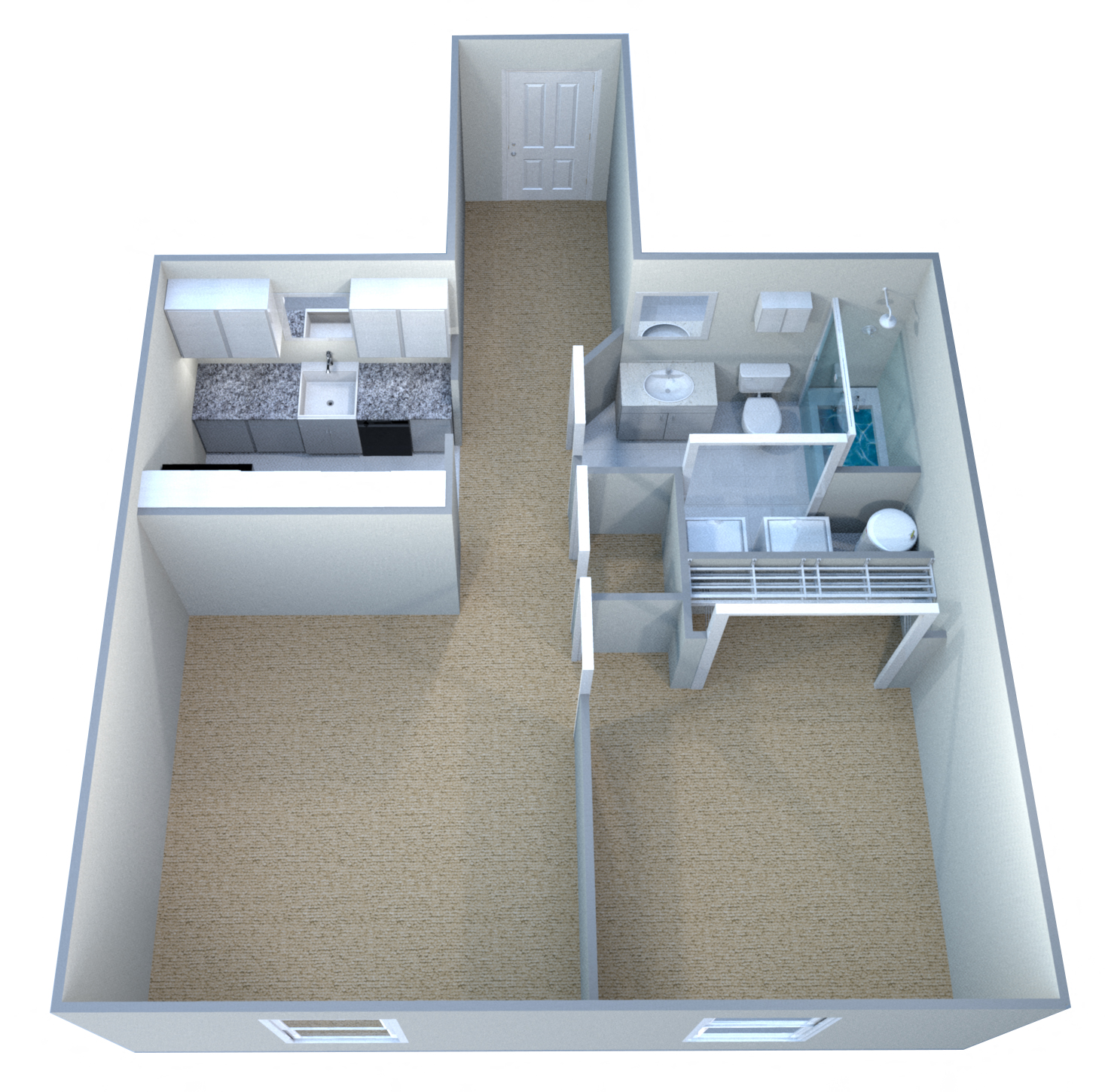 Suite A Floorplan