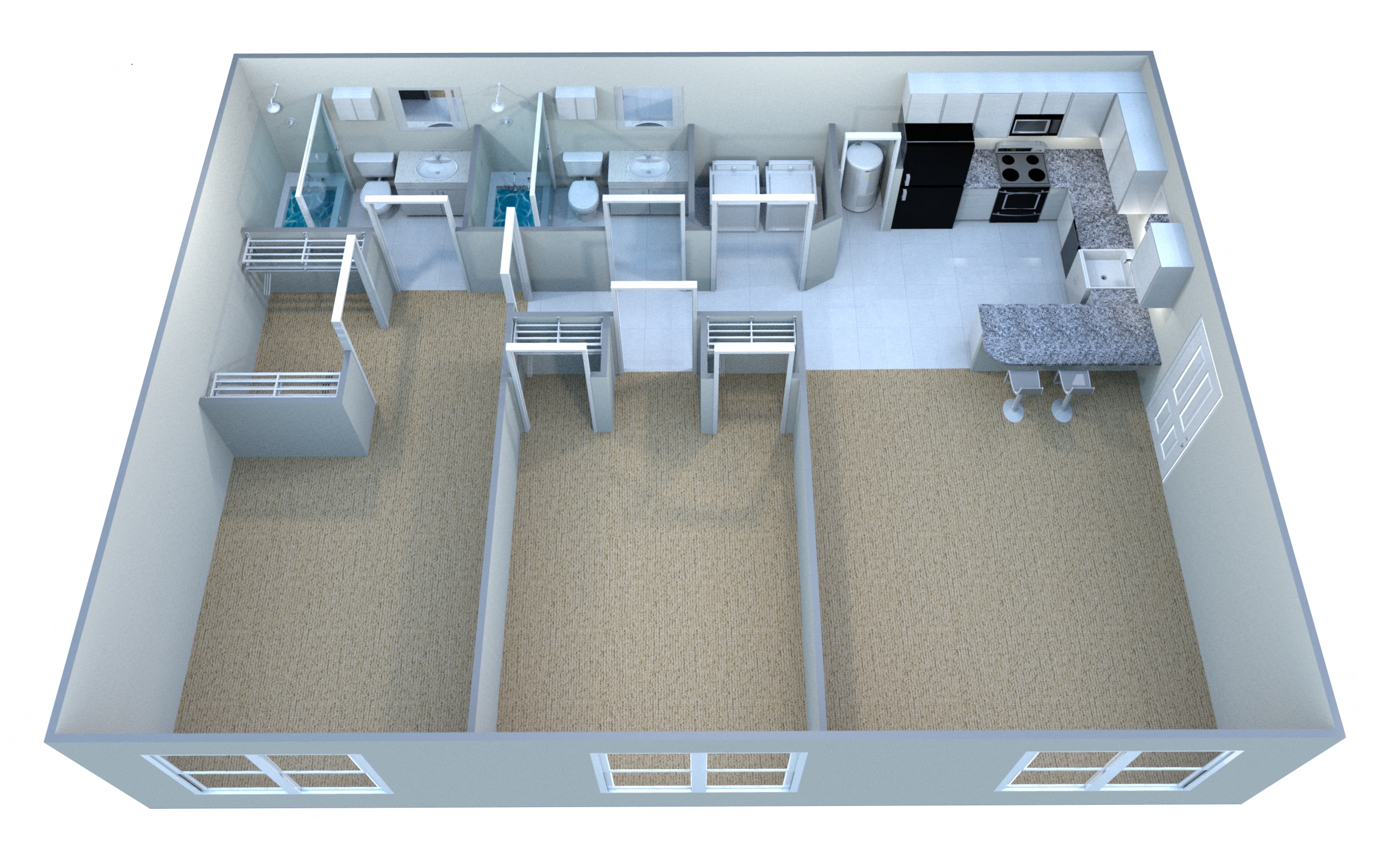 Suite A Floorplan