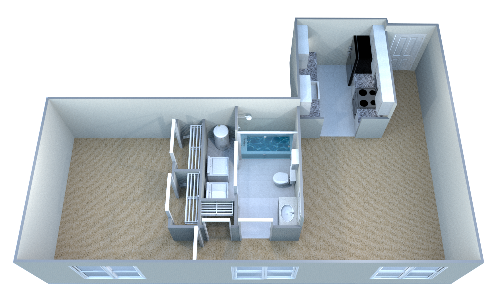 Suite A Floorplan