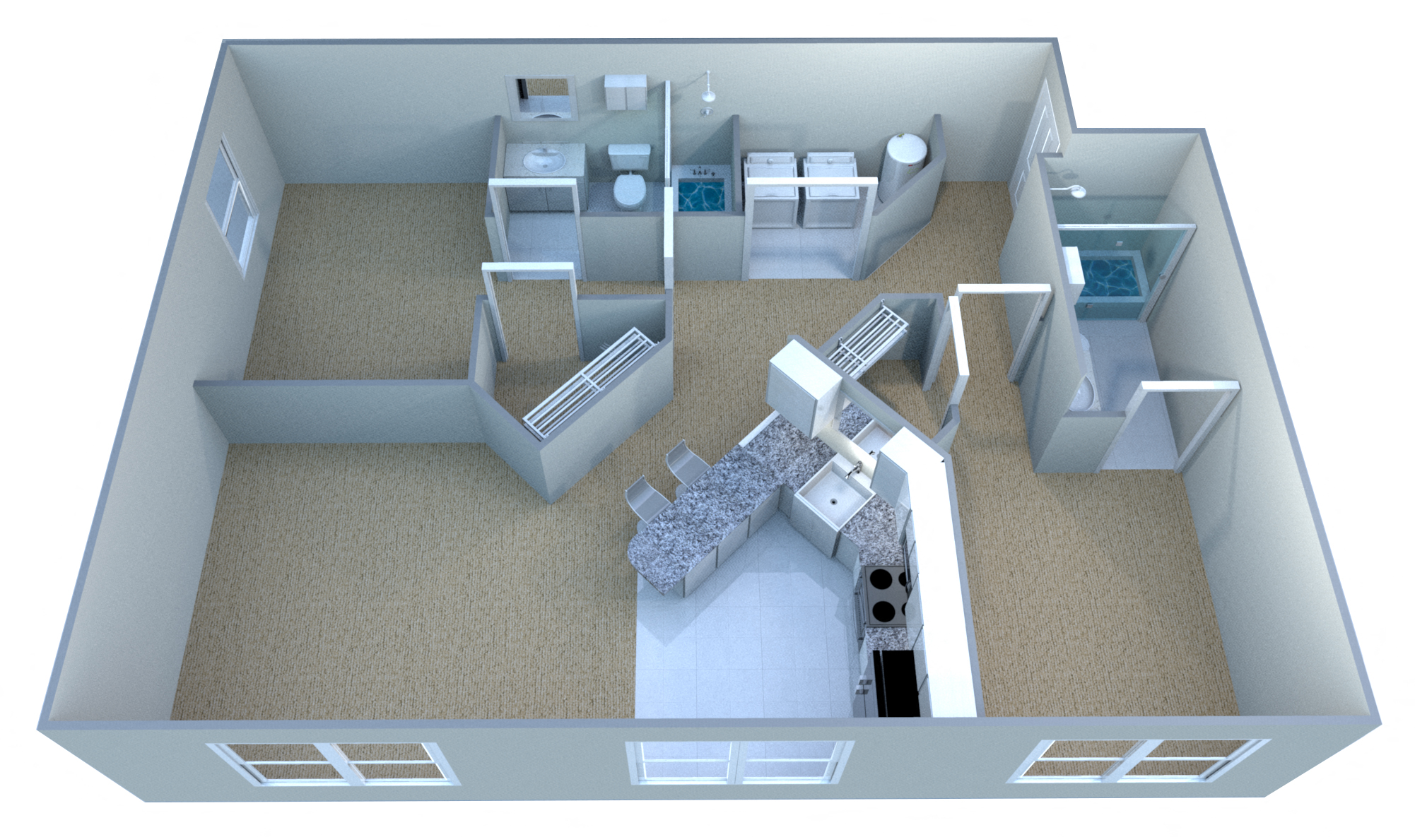 Suite A Floorplan