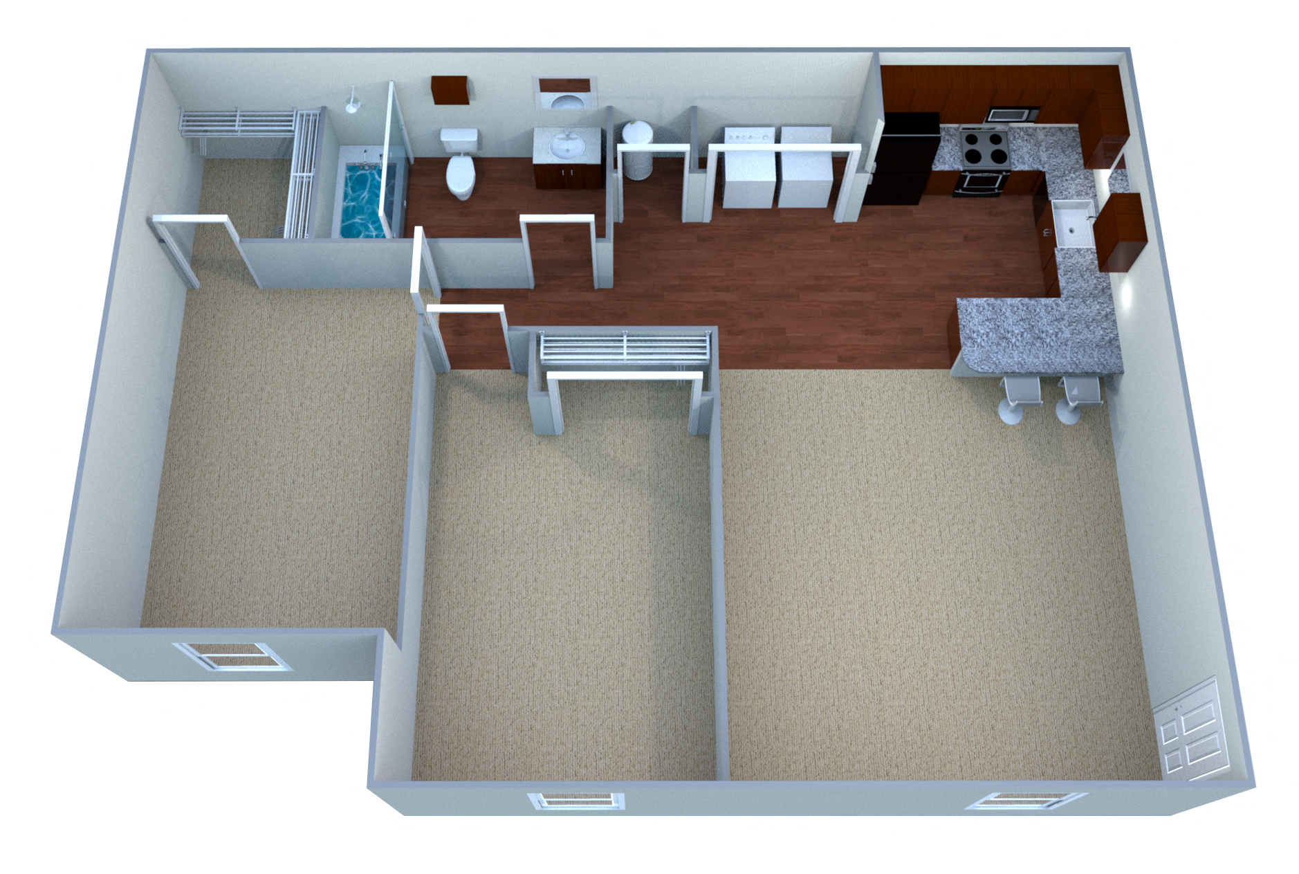 Suite A Floorplan
