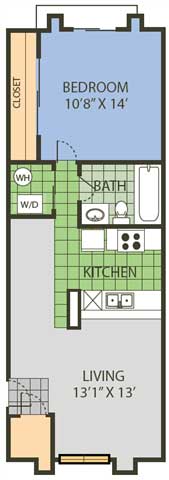 Suite A Floorplan