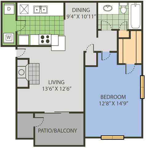 Suite A Floorplan