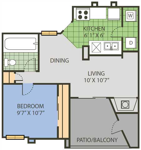 Suite A Floorplan