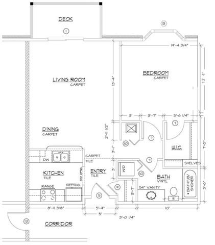Suite A Floorplan