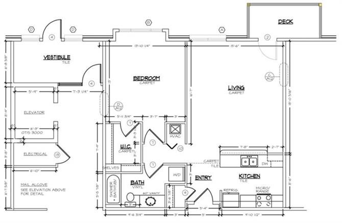 Floor Plans of Chantacleer Apartments in Lincoln, NE