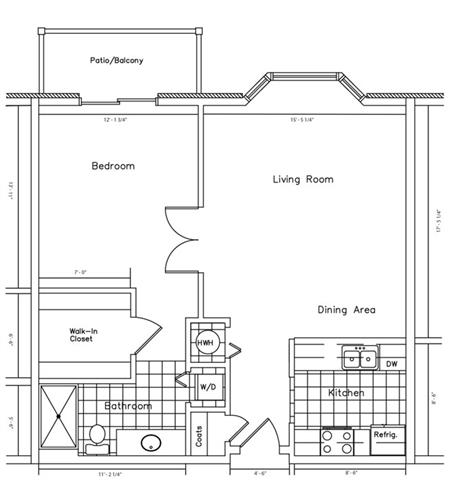 Suite A Floorplan