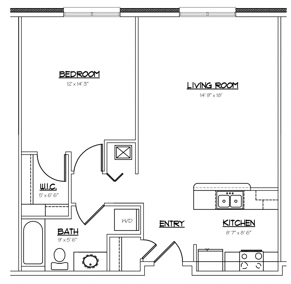 Suite A Floorplan