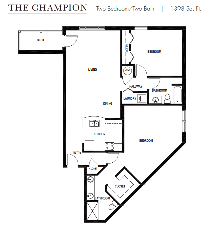 Suite A Floorplan