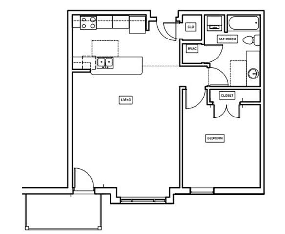 Suite A Floorplan
