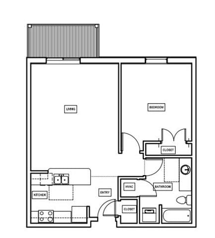 Suite A Floorplan