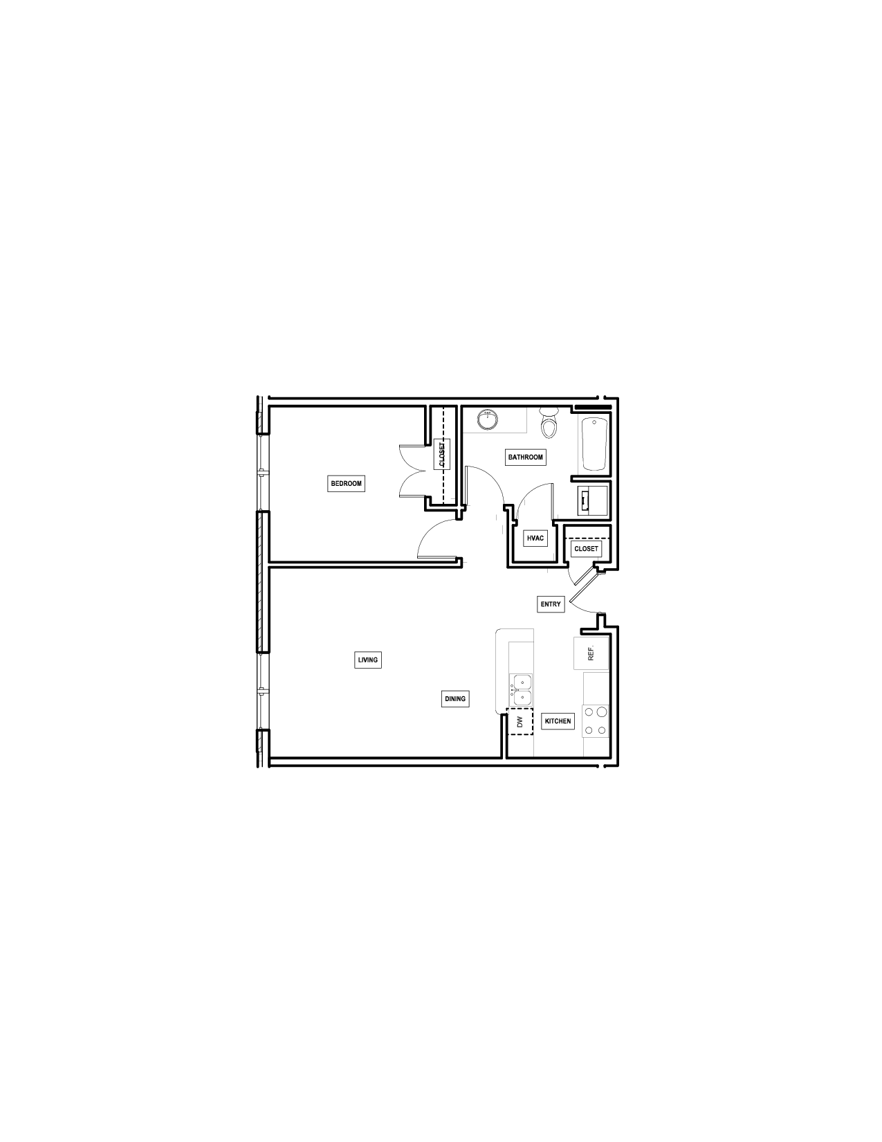 Suite A Floorplan