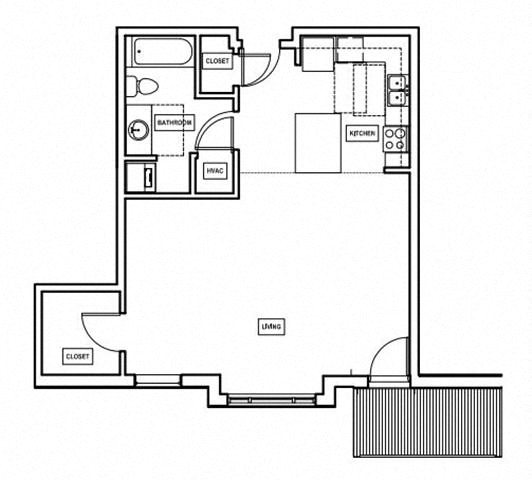 Suite A Floorplan