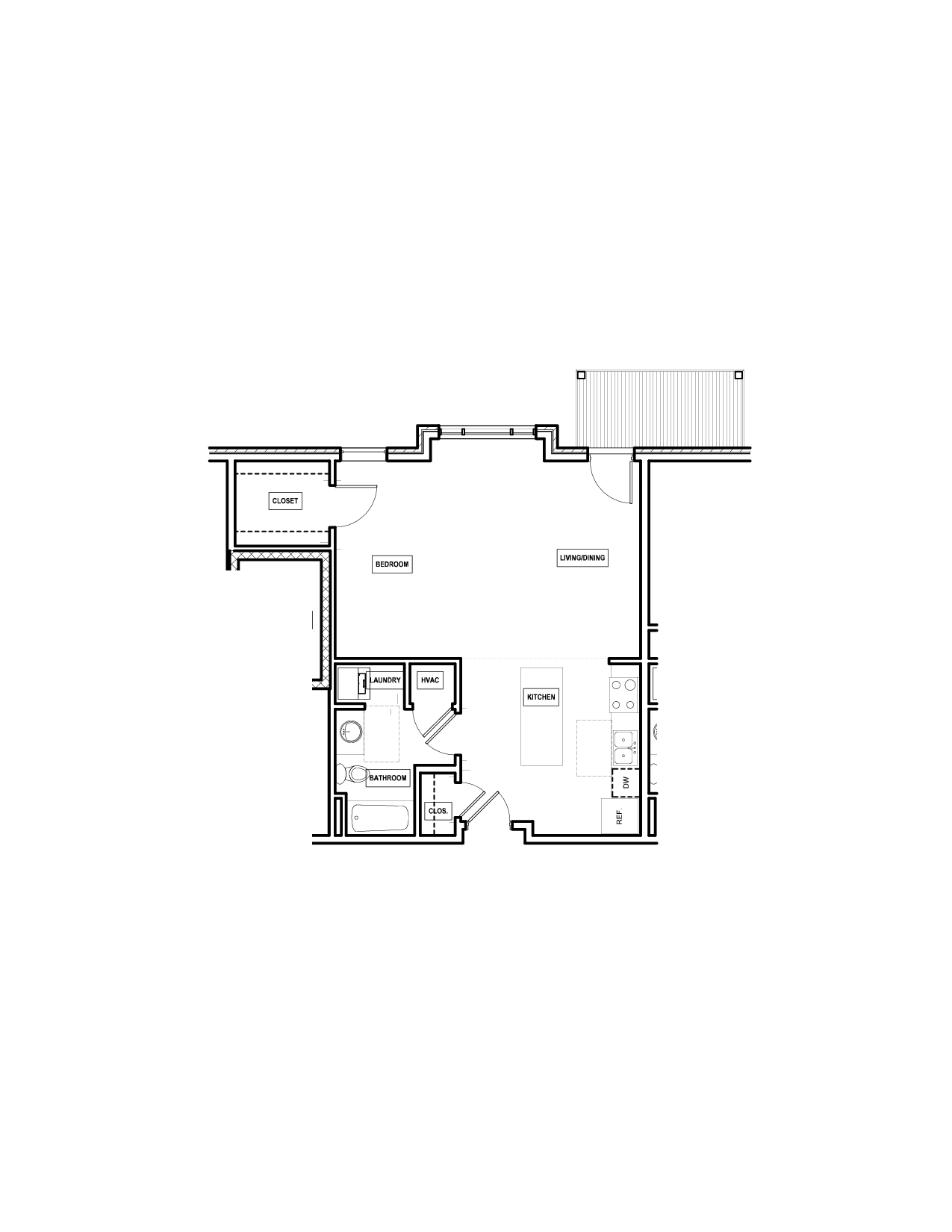 Suite A Floorplan