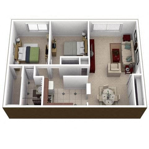 The Whitehall floor plan