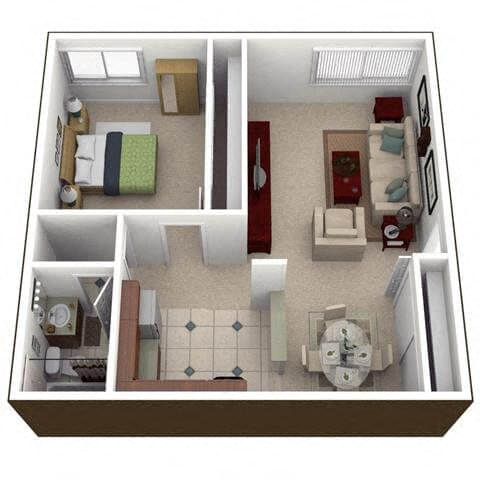 The Yawl floor plan