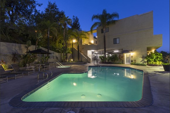 Granada Hills NMS Granada Hills Luxury Apartments Amenity Pool