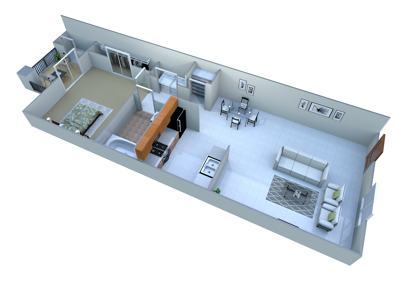 Floor Plans of San Clemente Apartments in Gilbert, AZ, image size:1600x1108