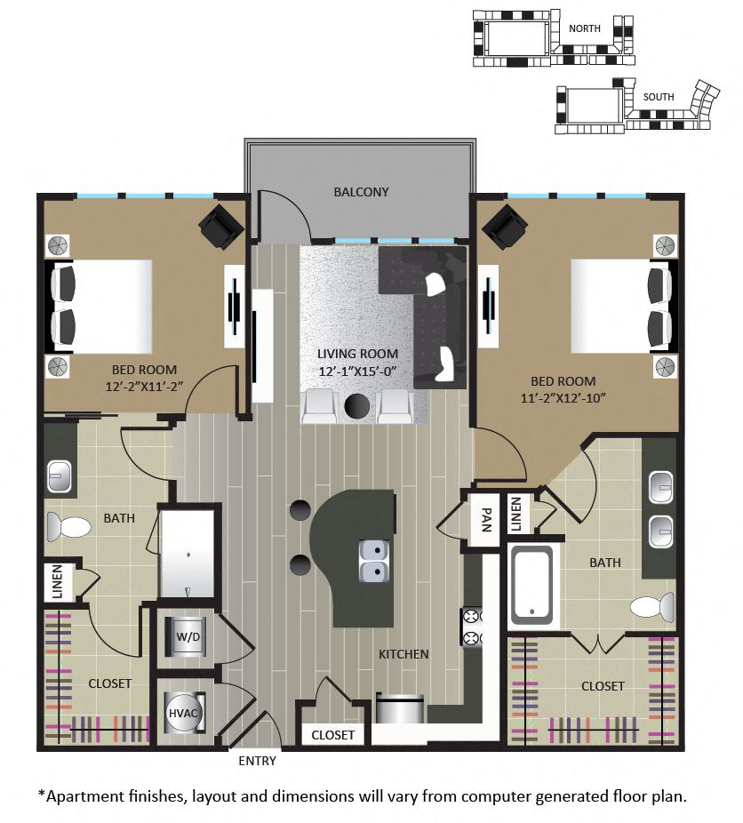 B1R floor plan
