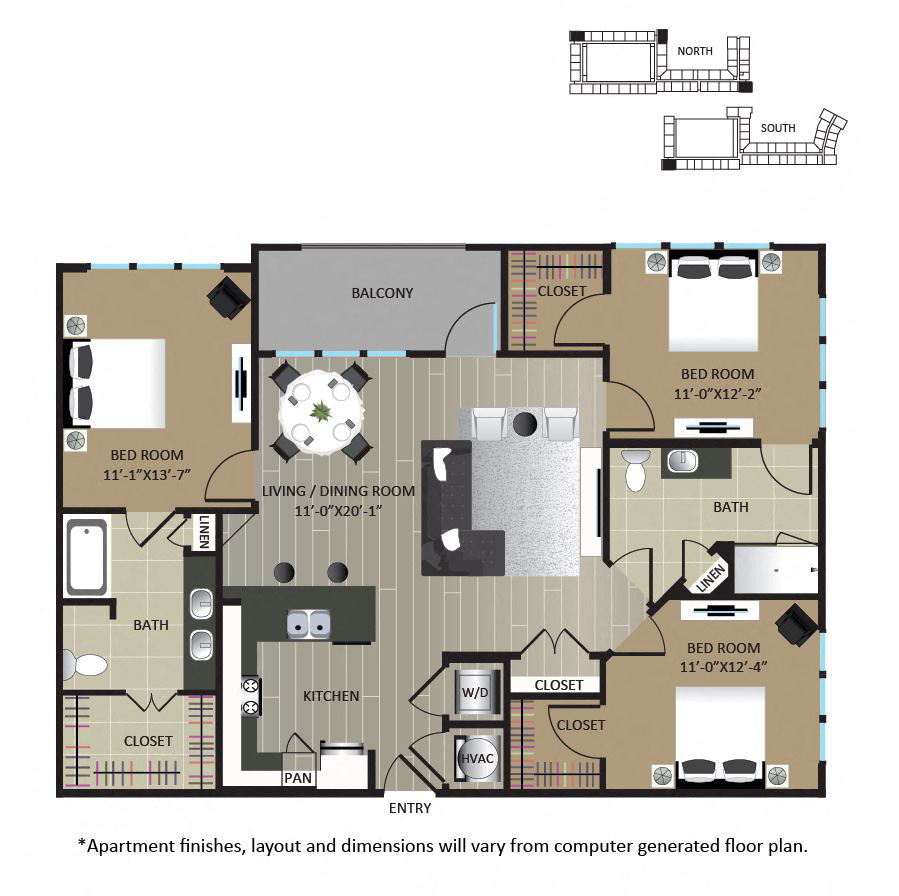 C1 floor plan