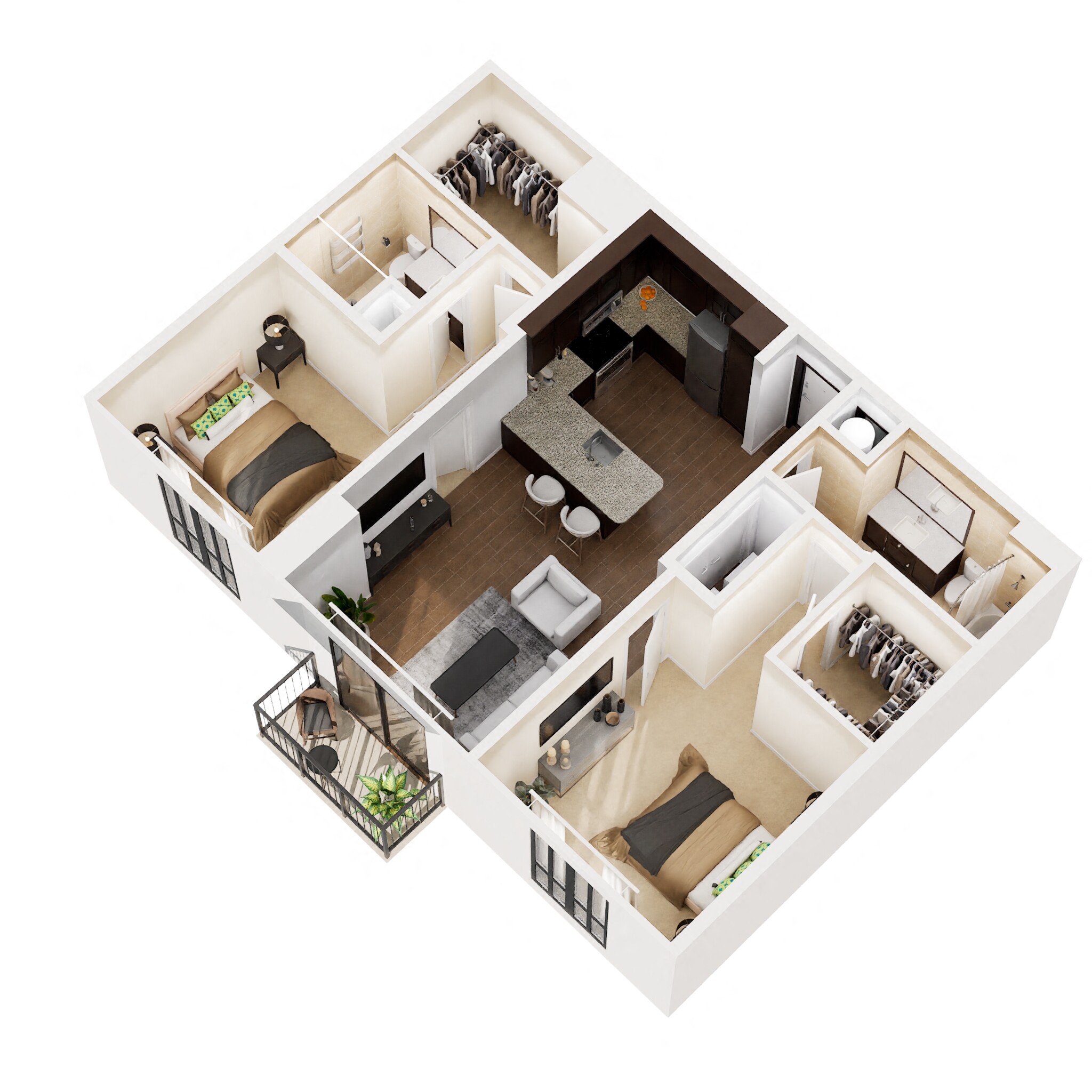 B2 floor plan
