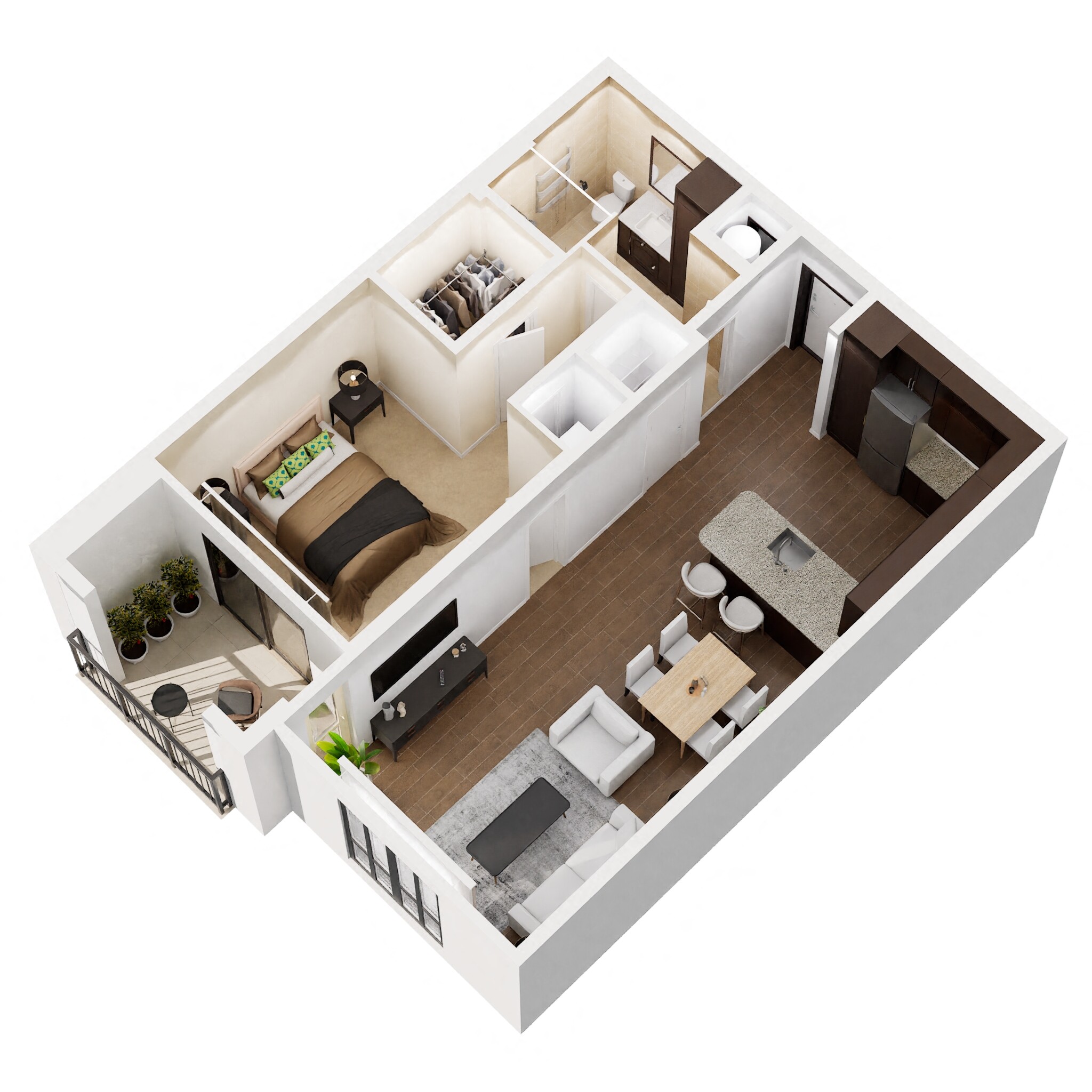 A6 floor plan