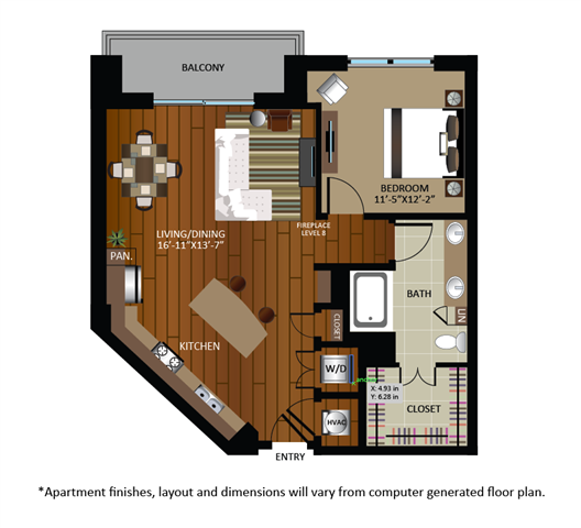 A14 floor plan