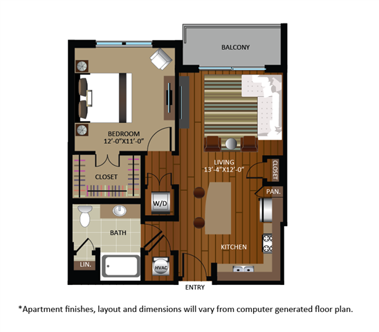 A2 floor plan