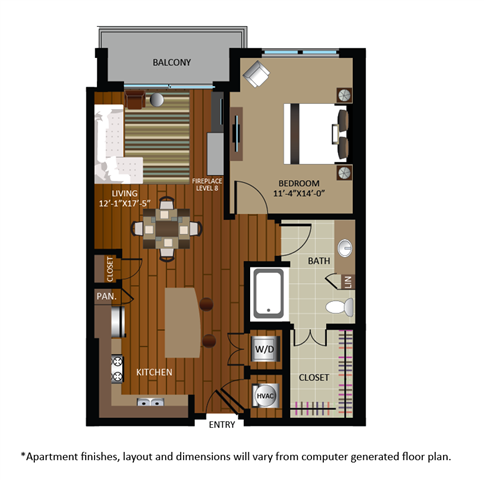 A6B floor plan