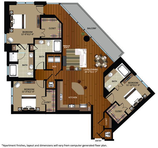 C1 floor plan