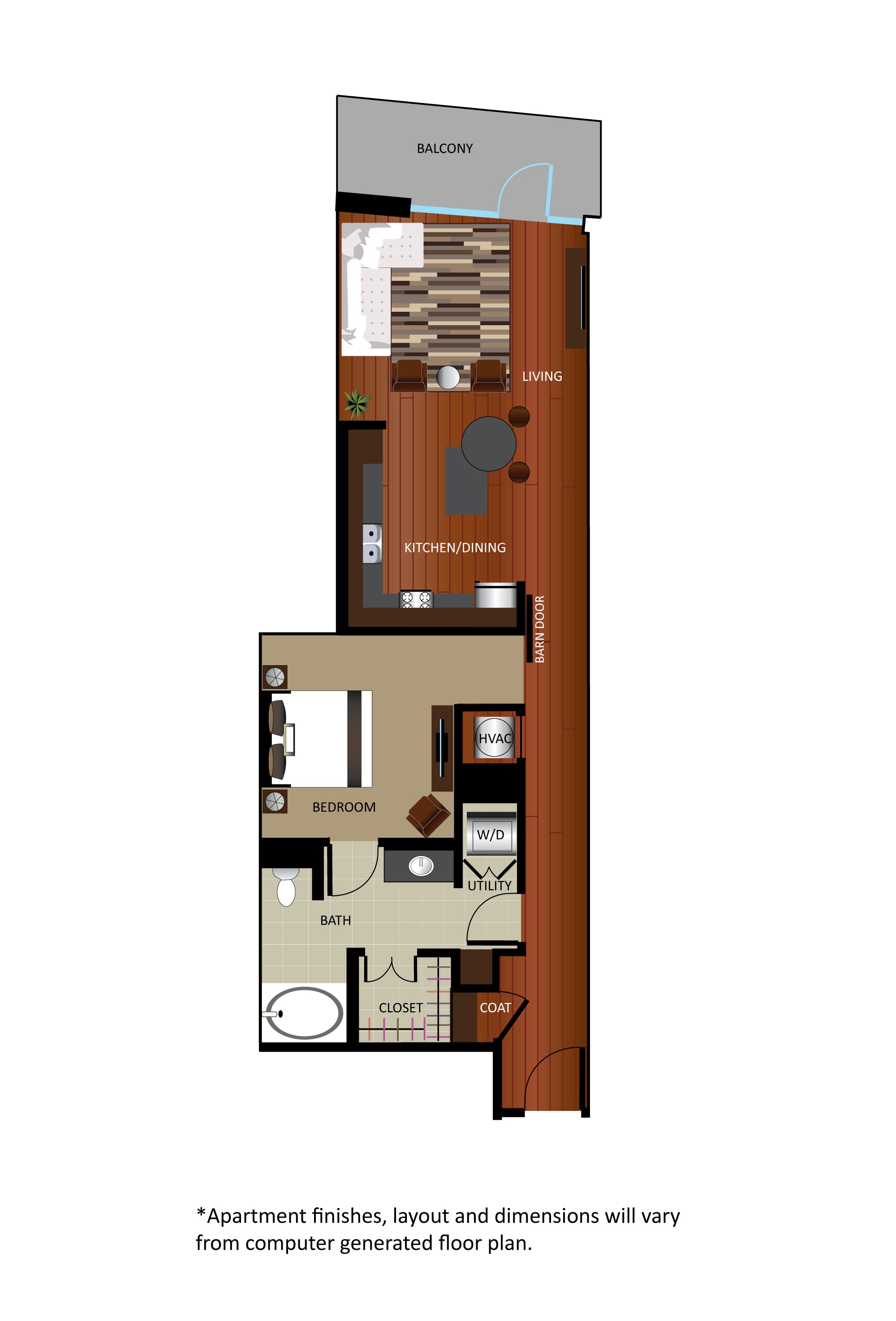 A1 - Renovated floor plan