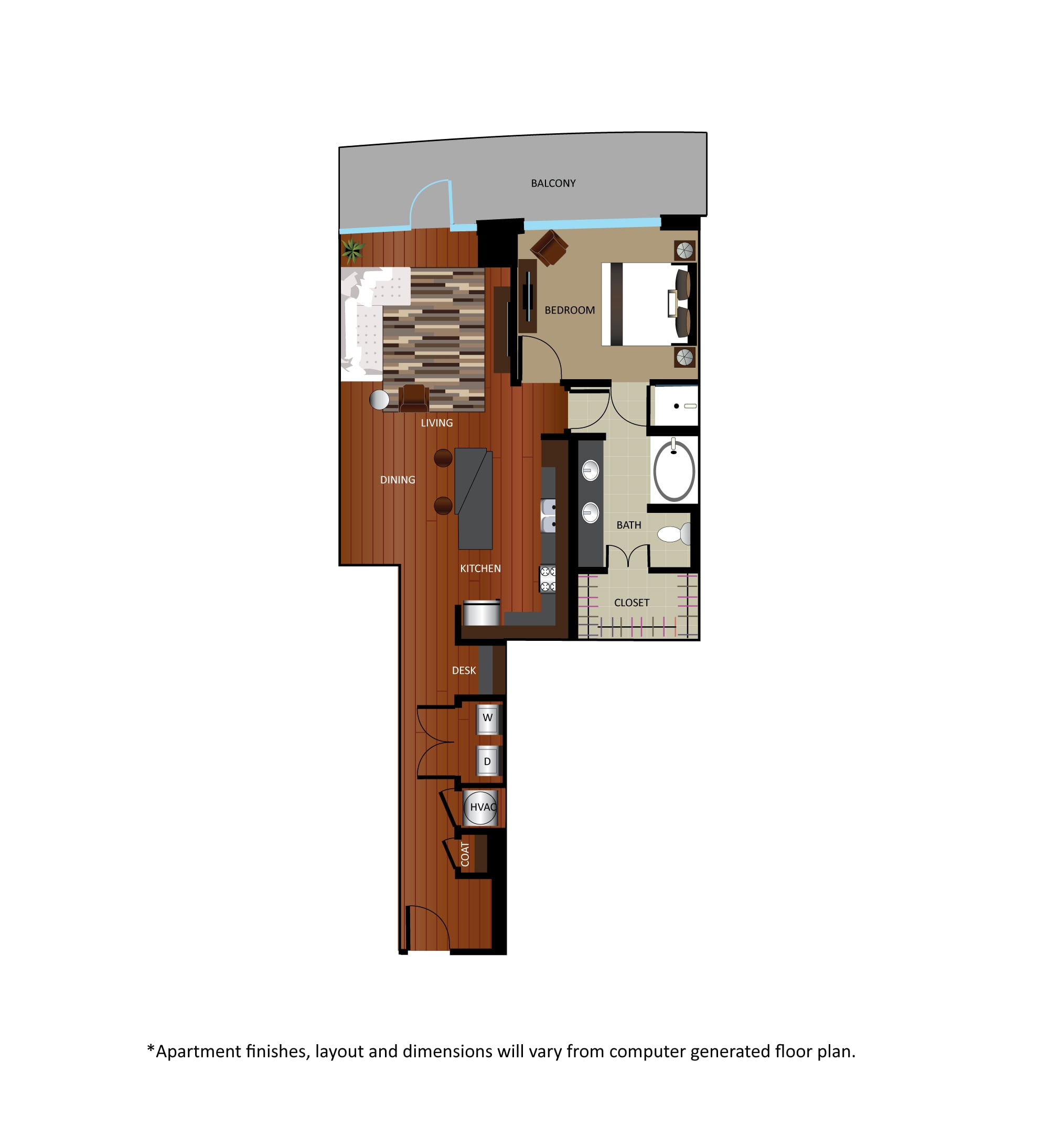 A2 - Renovated floor plan