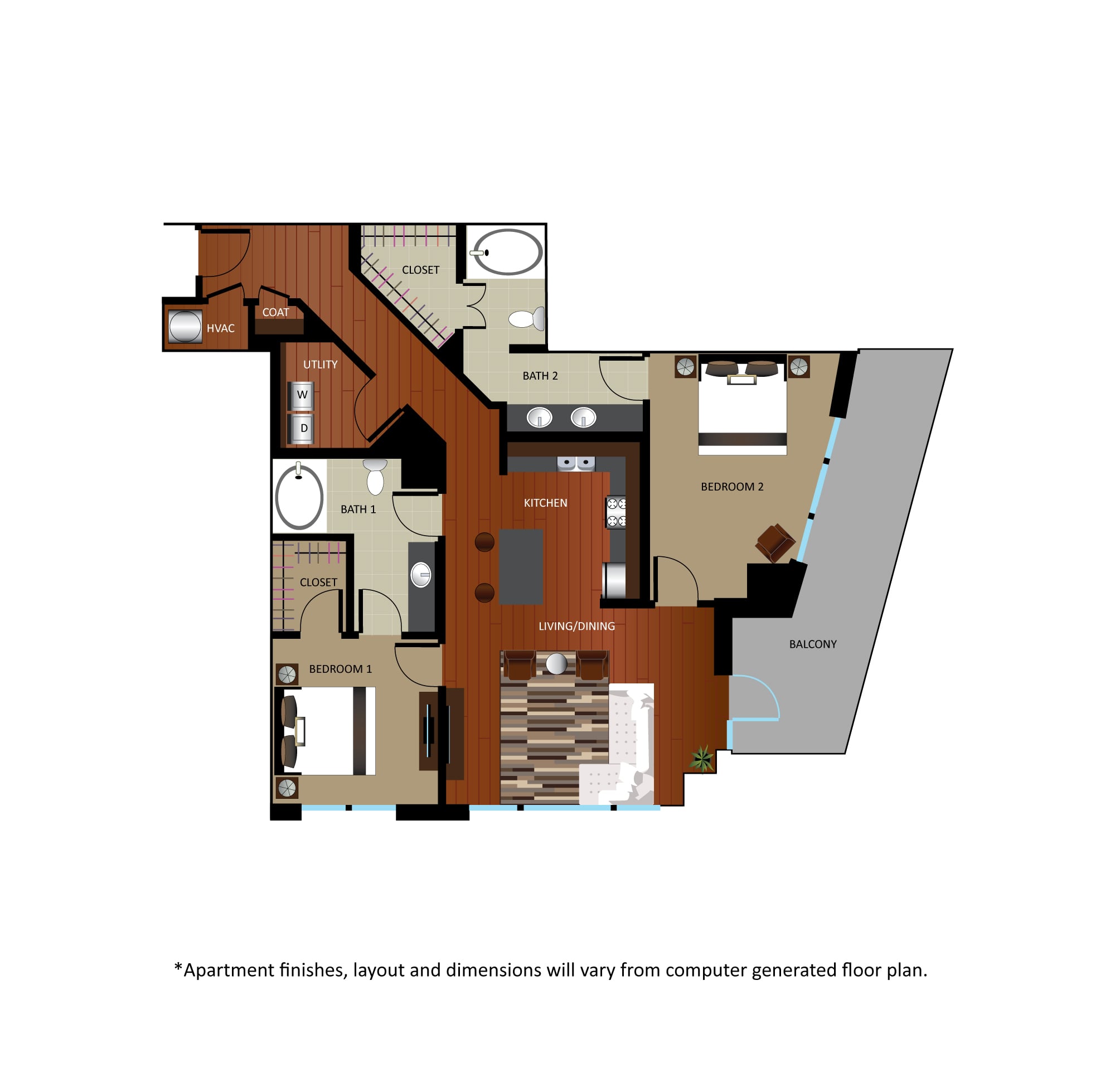 B2 - Renovated floor plan