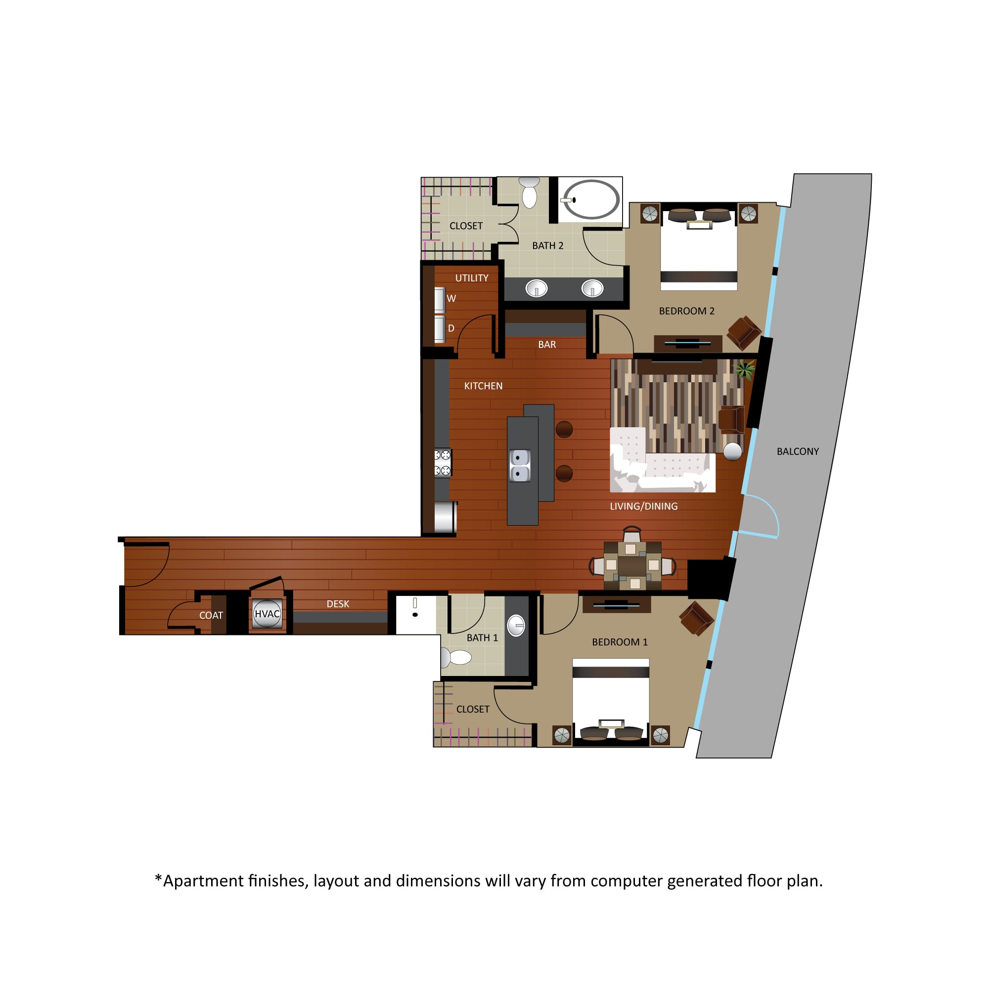 B3 - Renovated floor plan