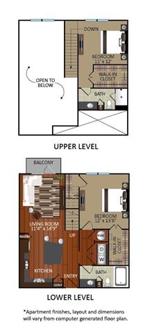 A1L - Loft floor plan