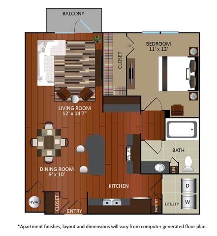 A1 floor plan